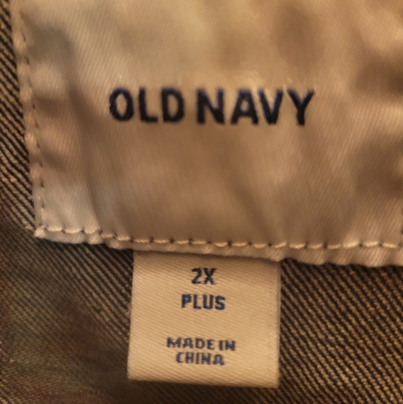 Old Navy 2x Plus Size Jean Jacket - Picture 2 of 4